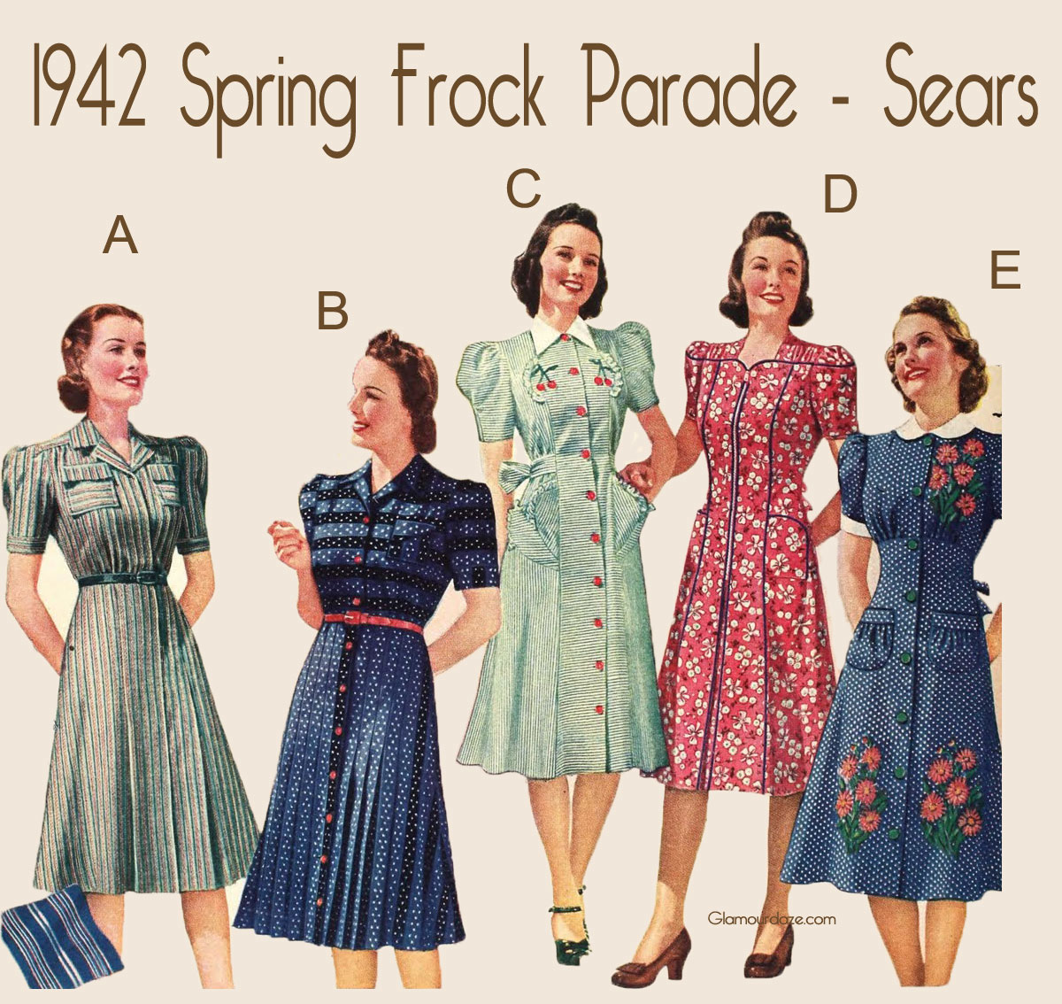 1940 s dress styles