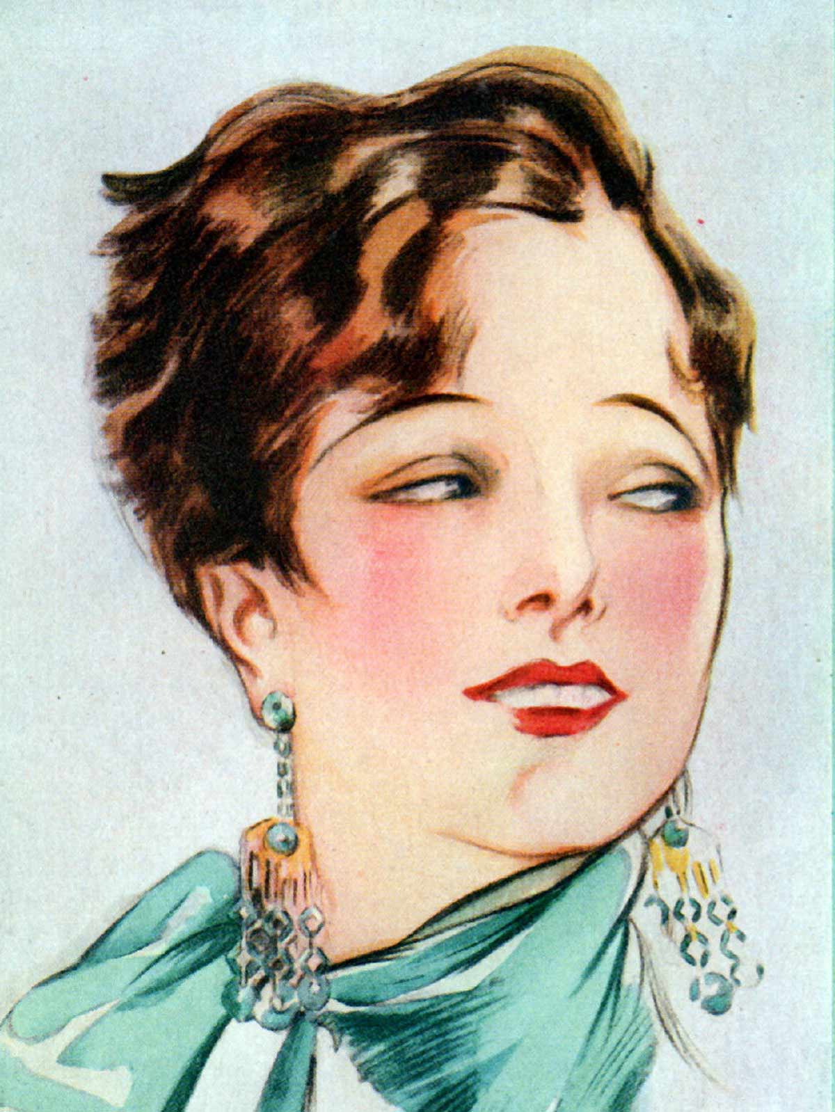 Make Up Advice To Flappers 1925 Glamourdaze