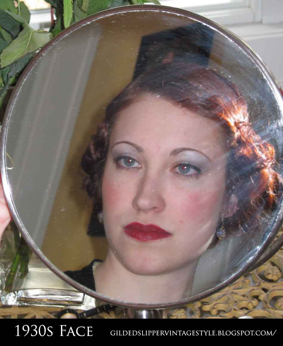 Glamourdaze - Gilded Slipper - 1930s face