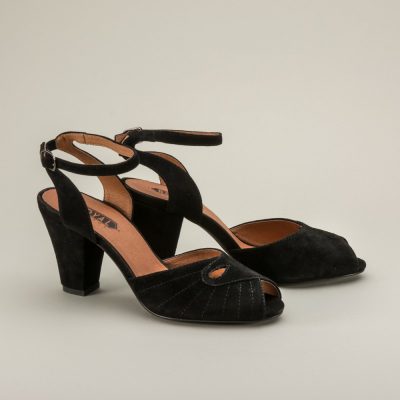 Nita 1940s Ankle Strap Sandals by Royal Vintage
