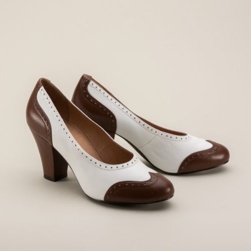 Peggy 1940s Spectator Pumps by Royal Vintage
