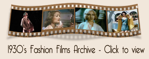 1930s fashion film archive