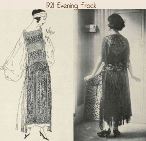 1921 Evening Dress