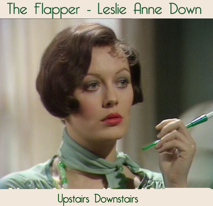 1920's flapper hairstyle -Leslie-Anne-Down