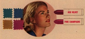 Helena-Rubinstein- 1940s makeup-color-chart- - blonde