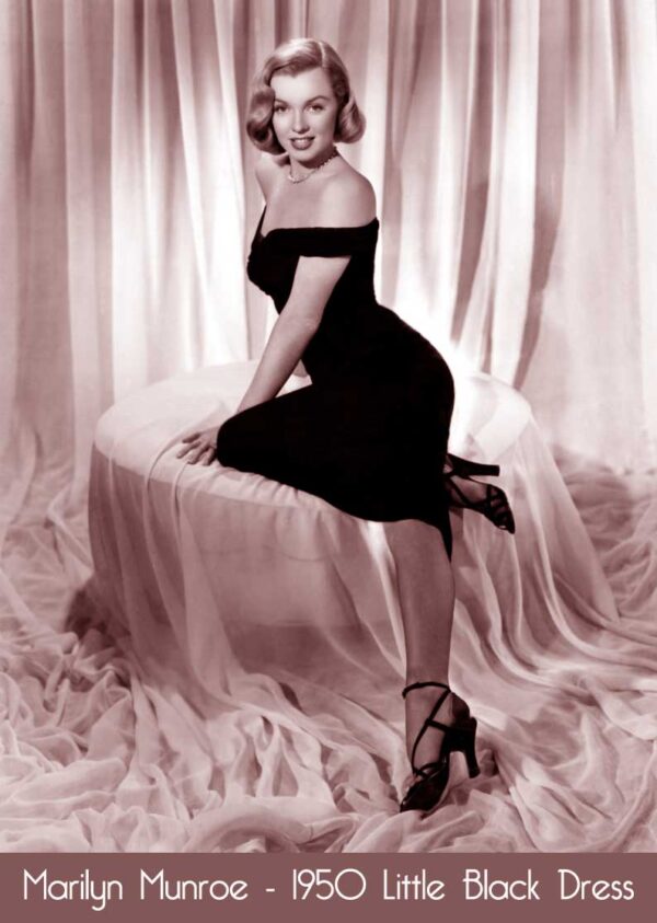 Marilyn-Munroe--1950s-Little-Black-Dress