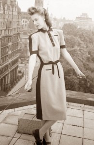 1940s utility dress fashion