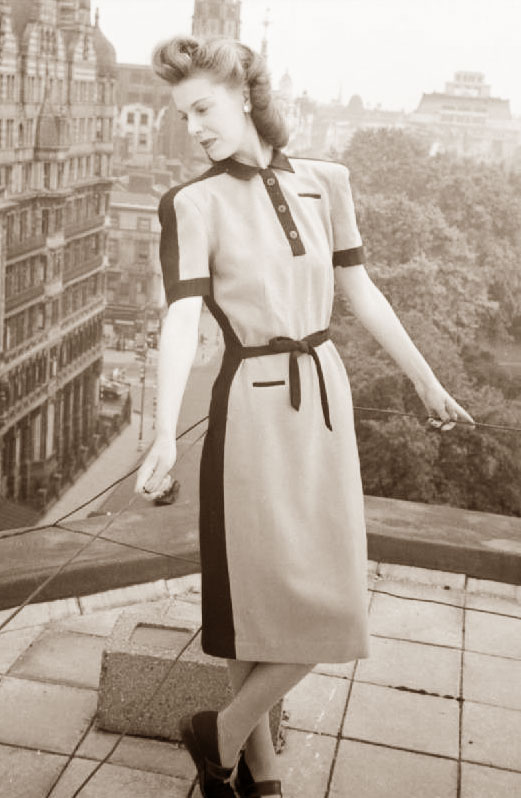 1940s hotsell utility dress