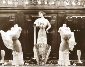 Schreier-&-Son-Window-Display---1915-dress-and-corset-fashions