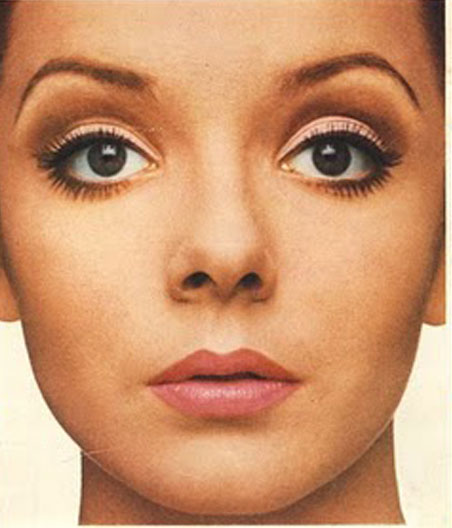 The 1960s makeup look