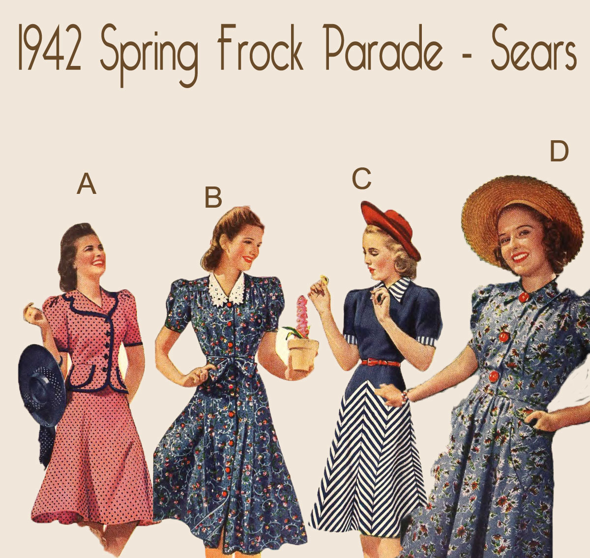 1940s-spring-frocks-parade-2