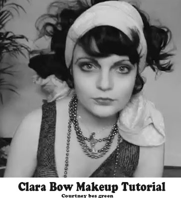 Clara Bow - 1920's makeup