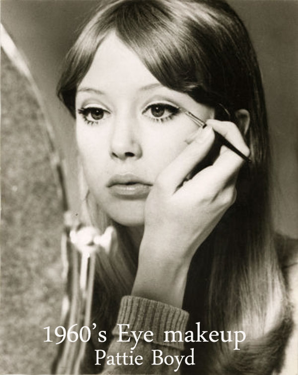 1960's Eye Makeup Tips - from Sixties model Pattie Boyd | Glamour Daze