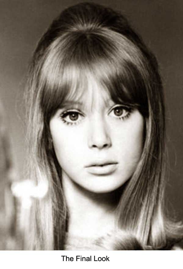 Pattie Boyd - 1960's hairstyle tips for long hair