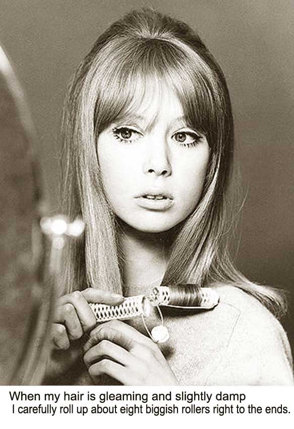 1960 S Hairstyles For Long Hair Pattie Boyd Glamour Daze