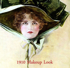 1900's Makeup Look - 1910