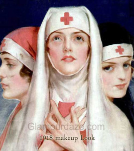 1900's Makeup Look - WW1 1918 nurses