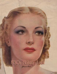 1930s makeup look