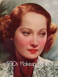 1930s makeup look - Merle Oberon