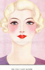 1930s-makeup-guide - blonde hair