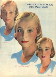 1930s makeup look