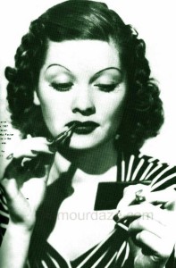 1930s-makeup---max-factor-lipstick---Lucille-Ball