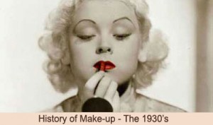 1930s-makeup history