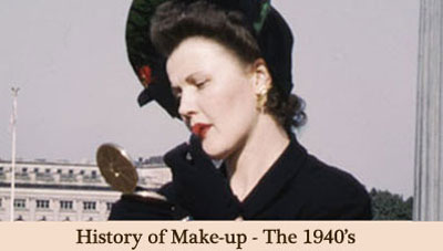 The History of 1940s Makeup - 1940 to 1949 - Glamour Daze