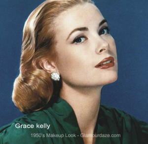 Grace Kelly - the classic 1950s face.