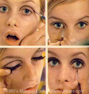 1960's makeup look - Twiggy