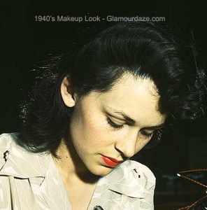 Woman-aircraft-worker---1940s-makeup-look-1942