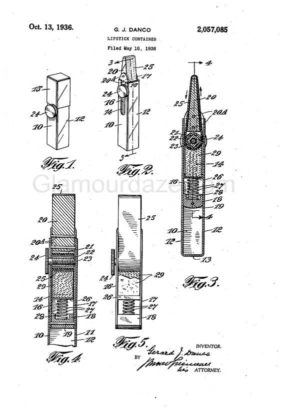 lipstick-holder-1936-patent