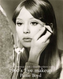 Pattie Boyd - 1960s makeup look