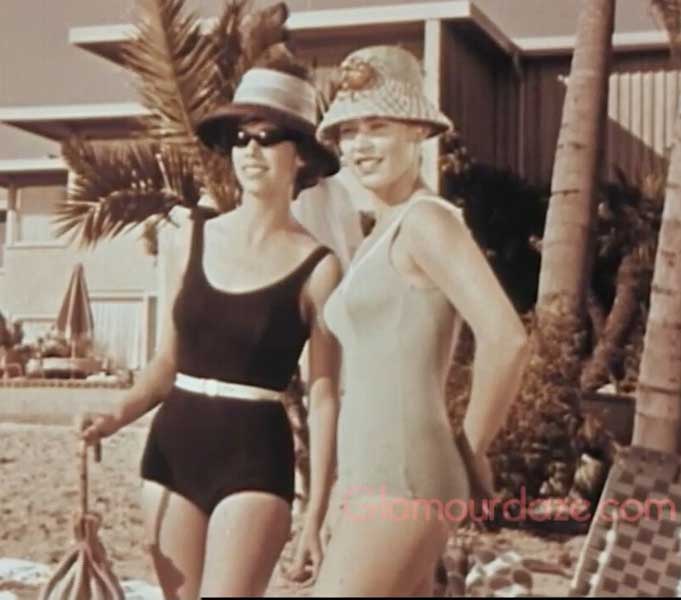 1960 beachwear