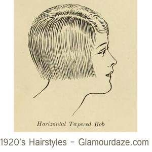 1920s-hairstyles---Horizontal-Tapered-Bob