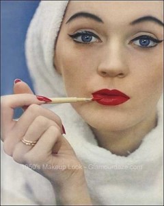 1950s-makeup- party face guide