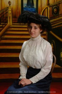 1910-Edwardian-Navy-Silk-Skirt2