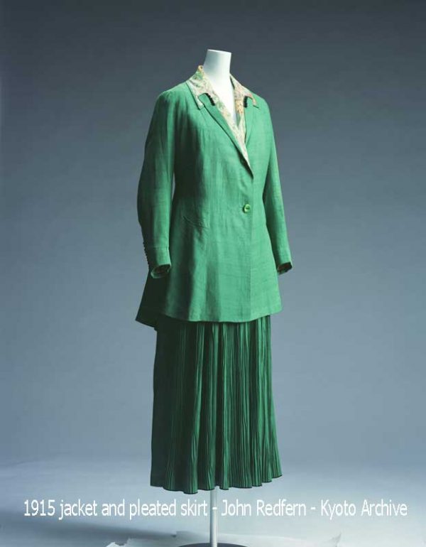 1915-jacket-and-pleated-skirt---John-Redfern---Kyoto-Archive