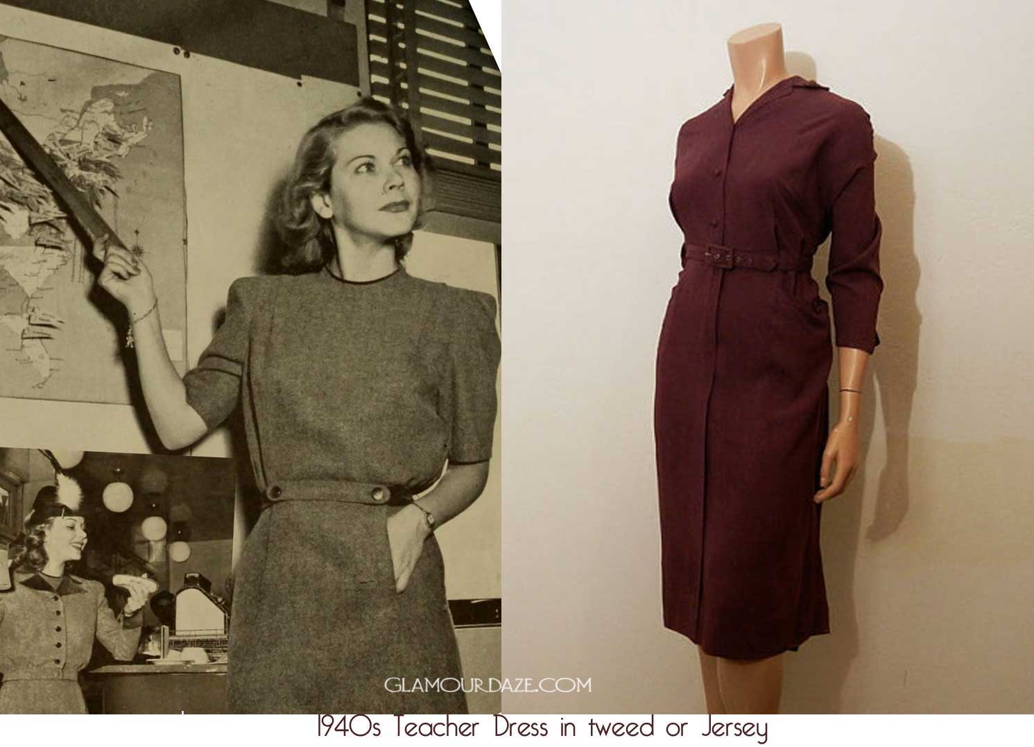 Fashion in 1940 - Autumn Wardrobe of ...