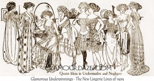 Edwardian-Lingerie-Fashions---1909---Glamourdaze