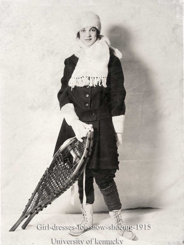 Girl-dresses-for-snow-shoeing-1915