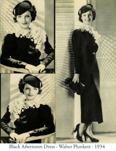 1-1934-Black-afternoon-dress---Walter-Plunkett