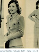 4-Janet-Gaynor-models-two-1930s-suits---Rene-Hubert-designer