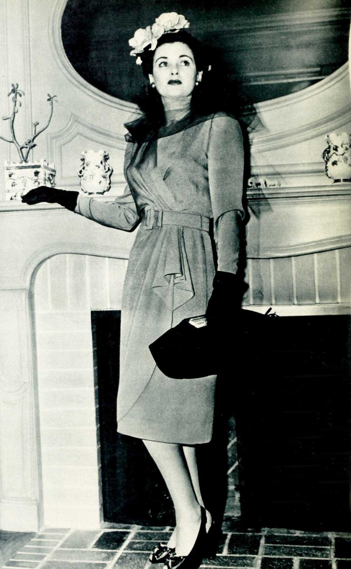 1940s Fashion - Cool Winter Styles - Glamour Daze