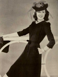 1940s-Fashion-Report--tea dress - Peggy Moran