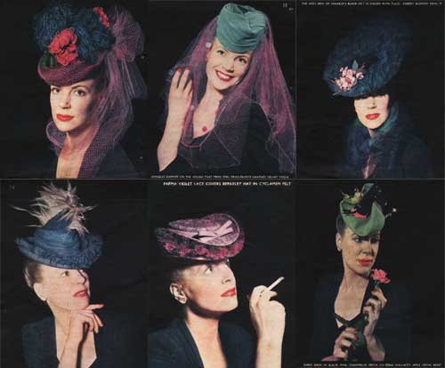 1940s deals womens hats