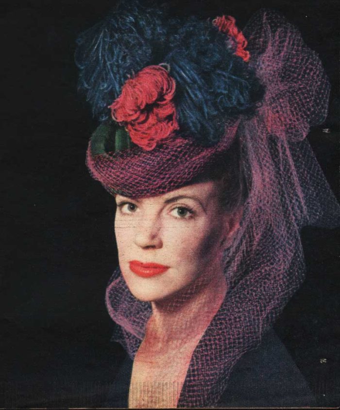 floral hat
