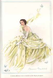 Norman-Hartnell---Queen-Elizabeth-11-tulle-dress---1950s