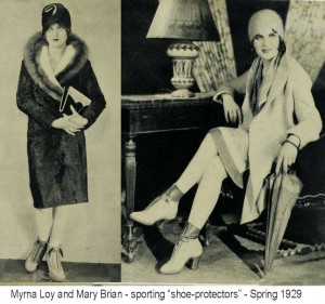 Myrna-Loy---shoe-protectors---1929