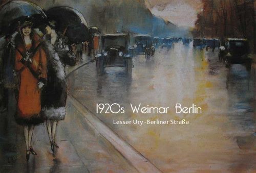 1920s-Weimer-Berlin-Lesser-Ury-Berliner-Straße-3